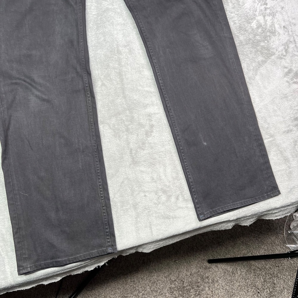 Robert Graham Classic‎ Yates Jeans Mens 38x36 Black Dark Denim Straight Casual - Picture 5 of 16